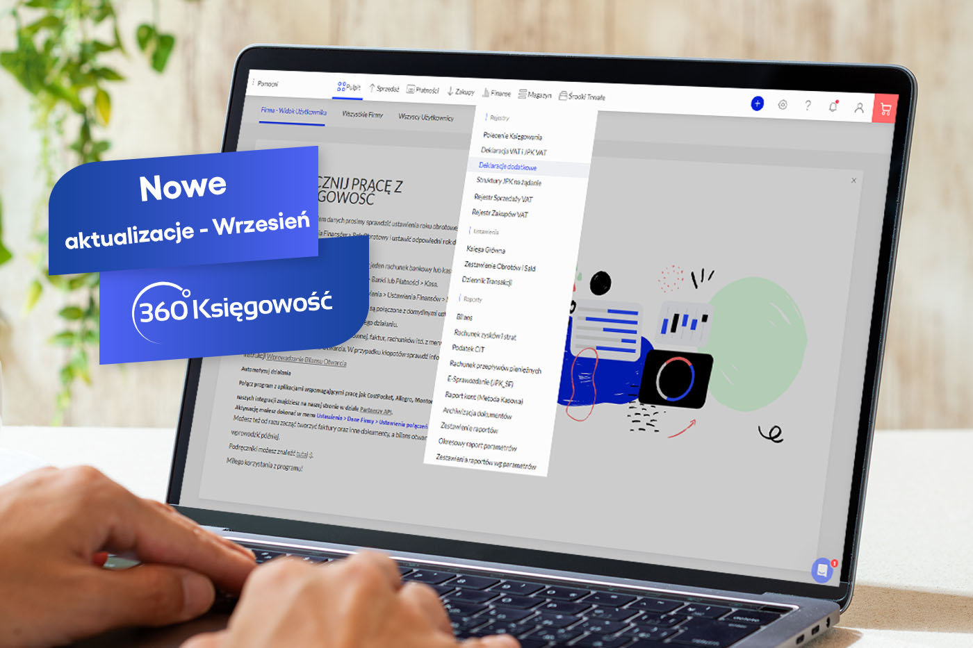 aktualizacja programu 360 Księgowość